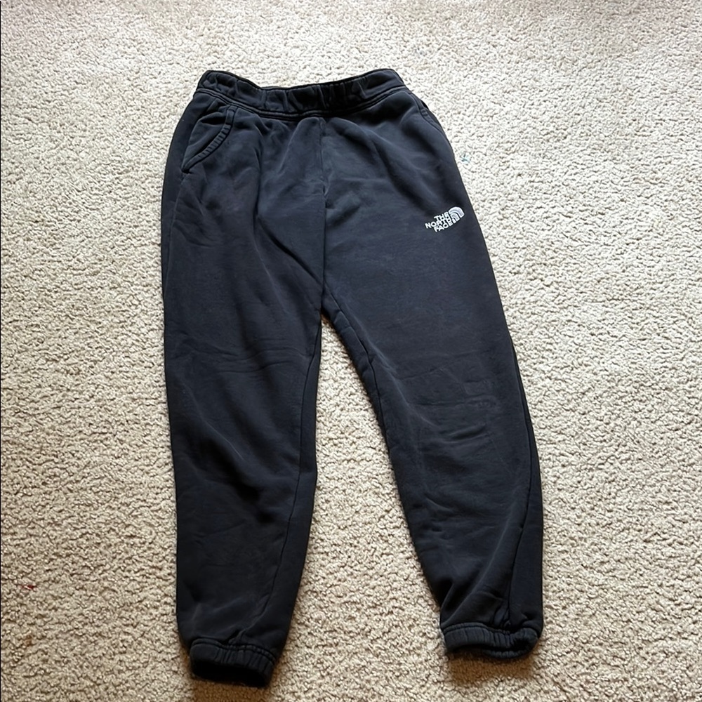The North Face Black Sweatpants Elastic Waistband Joggers